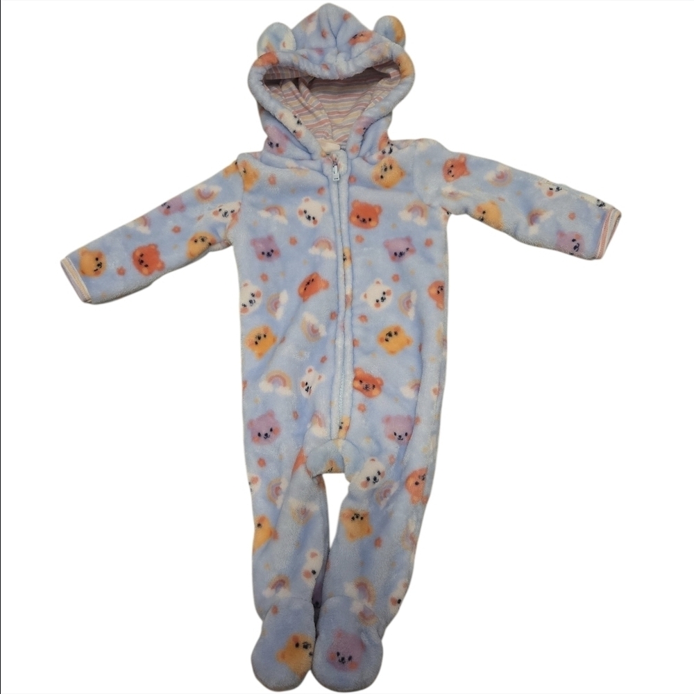 Penelope Mack Multi Colpr Bear Print, Kids One Piece 0-3 Mos EUC